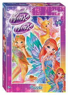 Мозаика Step Puzzle Rainbow 120 75146