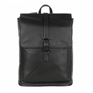Кожаный рюкзак Polar 9201 black