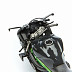 Мотоцикл Maisto 1:12 Kawasaki Ninja H2 R 31101 (20-16880) green/black