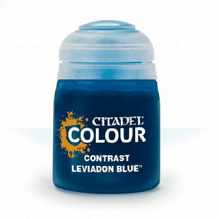 Краска для миниатюр Games Workshop Warhammer Contrast: Leviadon Blue 18ML 29-17