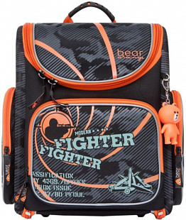 Школьный рюкзак Orange Bear S-21 black