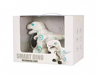 Игрушка на радиоуправлении Smart Dino Робот динозавр 28312 white