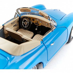 Машинка Bburago 1:18 Porsche 356B Cabriolet 1961 (18-12025) blue