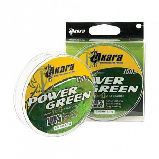 Шнур Akara Power Green 150 м
