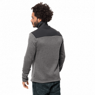 Джемпер мужский Jack Wolfskin Scandic Jacket Men tarmac grey