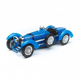 Коллекционная машина Bburago 1:18 Bugatti Type 59 1934 (18-12062) blue
