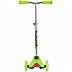 Самокат-кикборд Novatrack Disco-kids Basic 120H.DISCOKIDS.GN20 green
