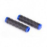 Грипсы HY-500-3 L-128 black/blue