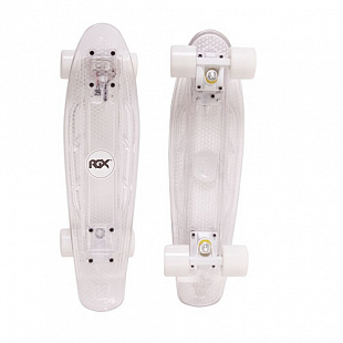 Penny board (пенни борд) RGX LED-подсветка PNB-06 22" White