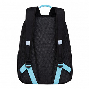 Рюкзак школьный GRIZZLY RB-151-1 /3 black/blue