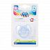 Пустышка Canpol babies Pastelove Силиконовая Круглая 6-18 мес. (22/423) blue