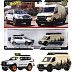 Набор машинок Hot Wheels Mercedes-Benz Sprinter Tourer & '05 Toyota Land Cruiser Prado (HBL96 HRR76)