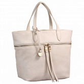 Женская сумка Pola 4276 grey/beige