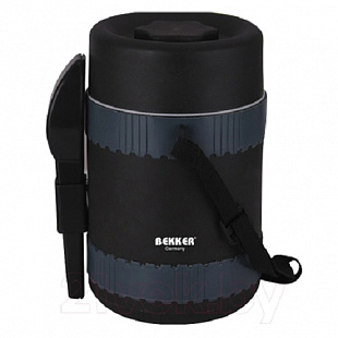 Термос для пищевых продуктов Bekker  BK-4345 black