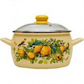 Кастрюля со стеклянной крышкой 183168 4,0л