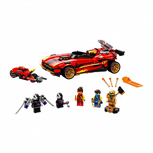 Конструктор LEGO Ниндзя-перехватчик Х-1 71737