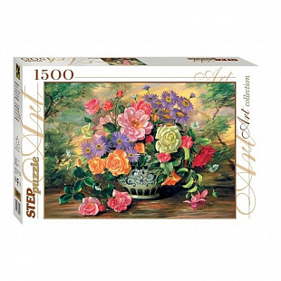 Пазлы Step Puzzle Цветы в вазе 83019