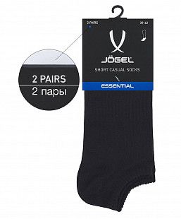 Носки низкие Jogel ESSENTIAL Short Casual Socks JE4SO-0121 2 пары black