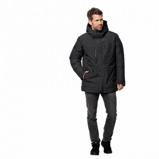 Куртка мужская Jack Wolfskin North Ice Parka M black