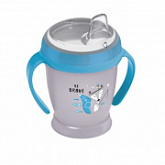 Поильник-непроливайка Lovi Indian Summer 210мл 9м+ 35/345boy Gray/Blue