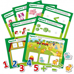 Развивающая игра Vladi Toys VT5411-02 Математика на магнитах 