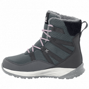 Ботинки детские Jack Wolfskin Polar Wolf Texapore High K pebble grey / off-white