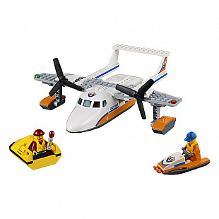 Игровой набор LEGO Сити спасательный самолет береговой охраны 60164