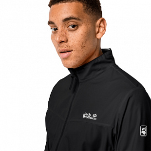Куртка мужская Jack Wolfskin Jwp Wind M black