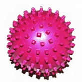 Мячик массажный Ежик Zez Sport G-8 Pink (10см)