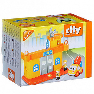 Игровой трек-конструктор Shantou Gepai Engineering Series (26 деталей) FJ-6018
