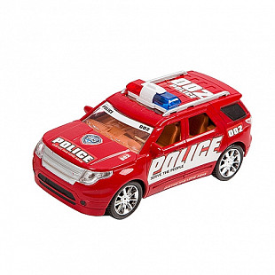 Инерционная машина YAKO police из серии "На земле, В небе, На море" M9534 red