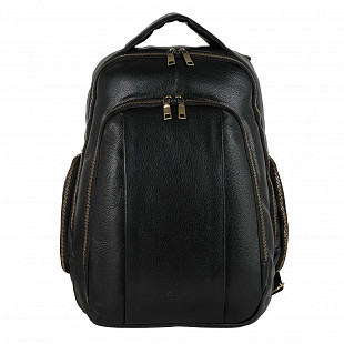 Кожаный рюкзак Polar 21805 black