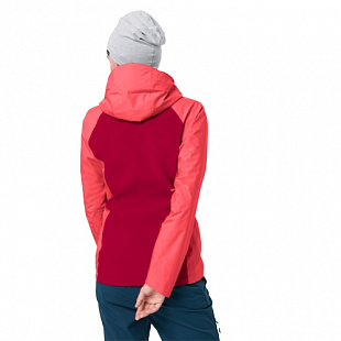Куртка женская Jack Wolfskin Mount Emin Jkt W scarlet