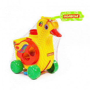 Игрушка Полесье Уточка-несушка (в сеточке) 6219