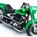 Мотоцикл Maisto 1:18 Harley Davidson 2000 FLSTF Street Stalker (39360) green