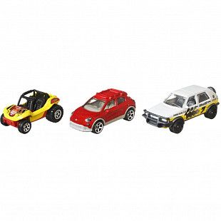 Набор машинок Matchbox OffRoad Rally 3 шт. (C3713 GWF75)