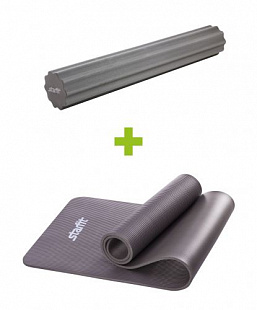 Комплект Starfit (фитбол и массажный ролик) FA-105