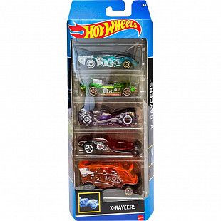 Набор машинок Hot Wheels X-Raycers 5 шт. (1806 HFV81)