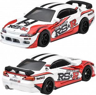Машинка Hot Wheels Premium Nissan 240SX (S14) & Nissan Silvia (S15) (HBL96 HRR84)