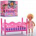 Набор игровой Shenzhen Toys Cute Girl с куколкой в кроватке K899-27 Набор игровой Shenzhen Toys Cute Girl с куколкой в кроватке K899-27