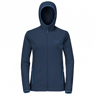 Куртка женская Jack Wolfskin Turbulence Jacket Women dark indigo