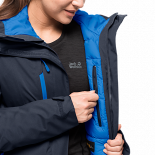 Куртка женская Jack Wolfskin Troposphere Women midnight blue