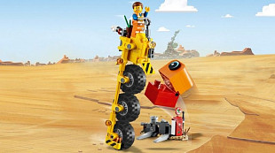 Конструктор LEGO The Lego Movie 2 Трехколёсный велосипед Эммета! 70823