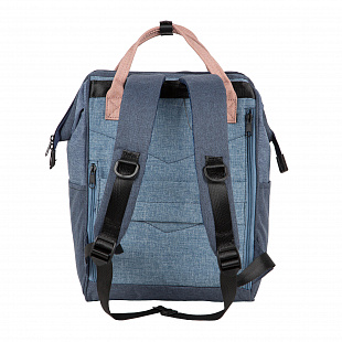 Сумка-рюкзак Polar 18234 blue/pink