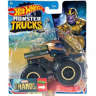 Машинка Hot Wheels Монстр Трак Thanos 22/75 (FYJ44 HHH73) коллекция 2022