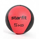 Медбол Starfit  GB-702 высокой плотности 5 кг red