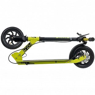 Самокат городской Novatrack Polis 200DB.POLIS.GN20 green Самокат городской Novatrack Polis 200DB.POLIS.GN20 green