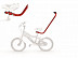 Ручка управляющая Peruzzo для детского велосипеда Balance Angel 975 red