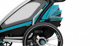 Детская мультиспортивная коляска Thule Chariot Sport1 blue (10201001)