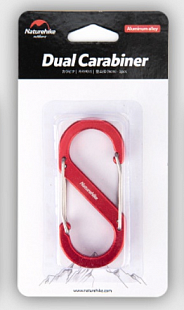 Карабин сувенирный Naturehike S Shape L NH20GS004 red